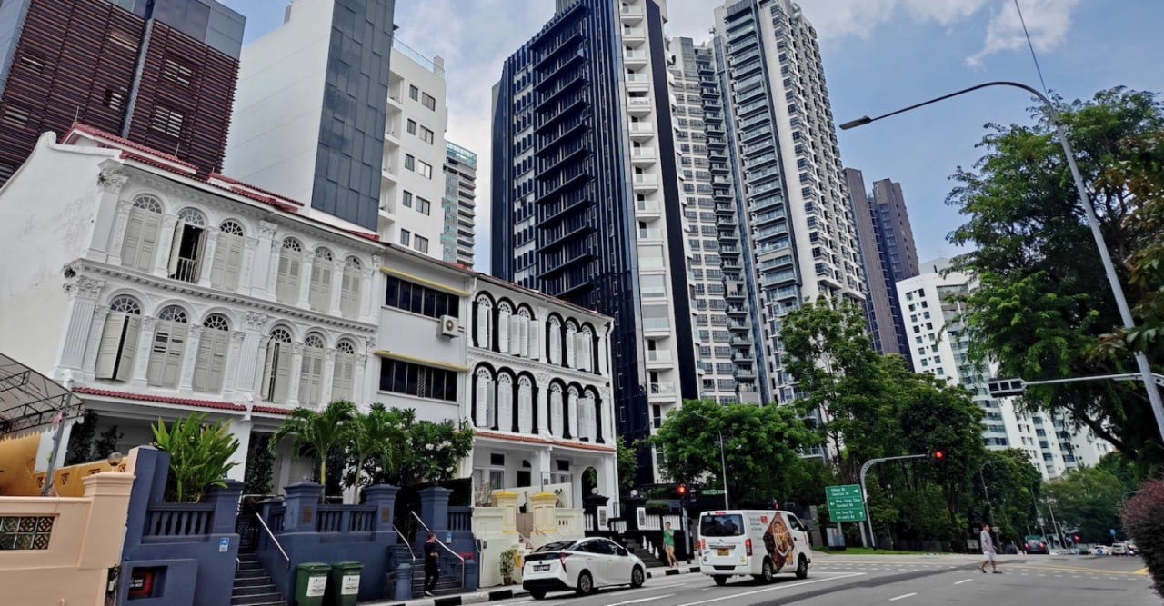 Singapore residential street